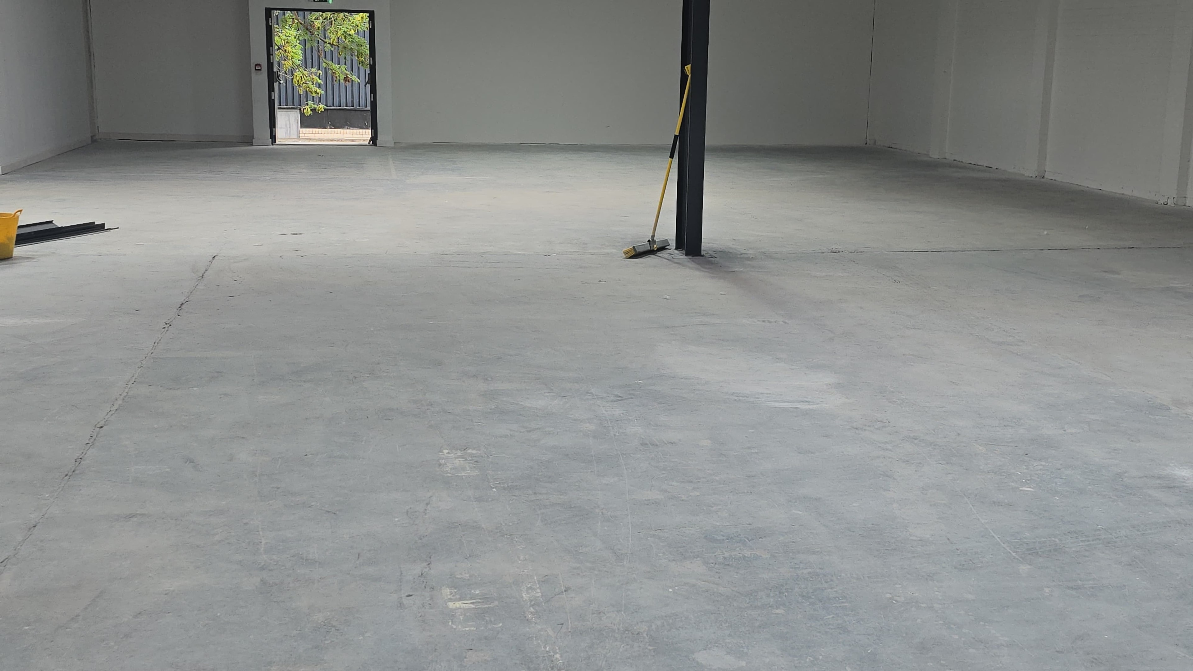 Warehouse Floor — Swept
